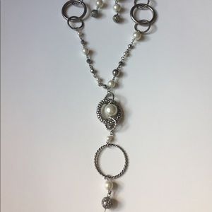 Vintage inspired long necklace